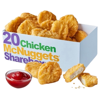 20 Chicken McNuggets Sharebox at McDonald's