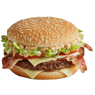 Big Tasty with Bacon at McDonald’s