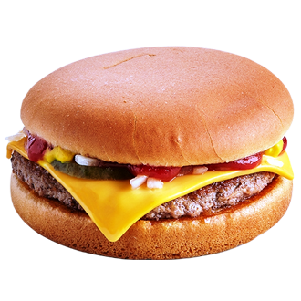 Cheeseburger at McDonald’s