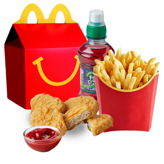 Chicken McNuggets Happy Meal 4 Piece Meal at McDonald’s