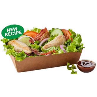 Grilled Chicken and Bacon Salad at McDonald’s