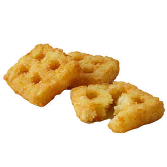 Mini Potato Waffles at McDonald’s